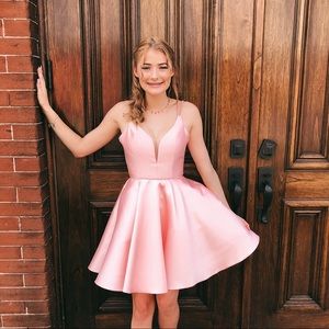 Light pink formal dress